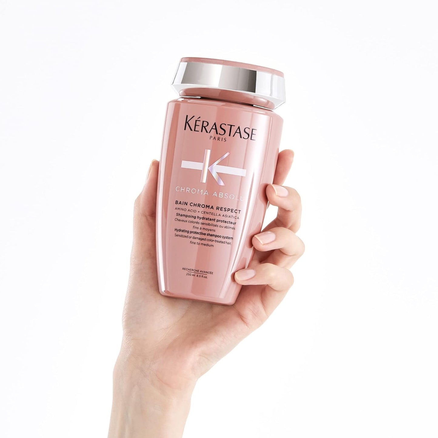 Kérastase Chroma Absolute Shampoo - Hydrating Formula for Damaged Color-Treated Hair | Glycerin & Hyaluronic Acid