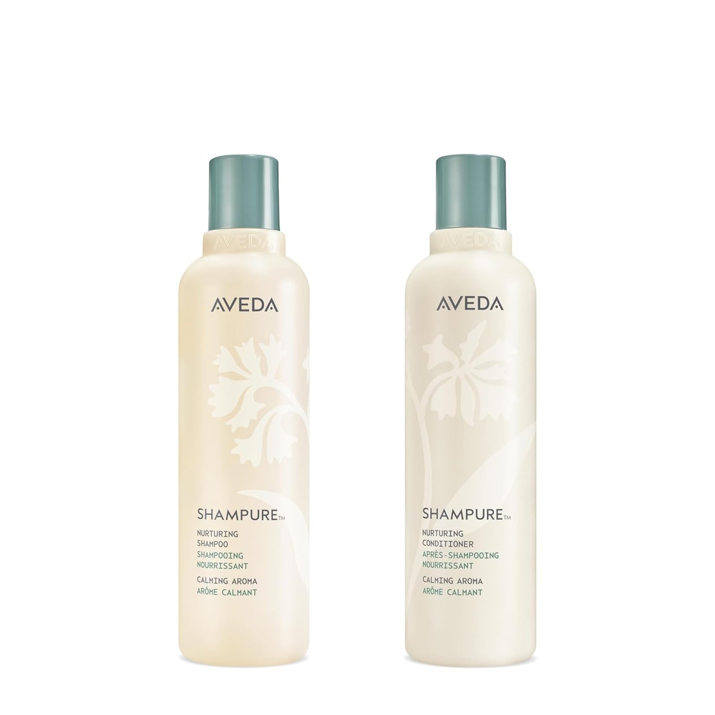 Aveda Shampure Nurturing Shampoo - Gently Cleanses & Nourishes Fine to Medium Hair | Lavender & Ylang Ylang Aroma | 96% Naturally Derived