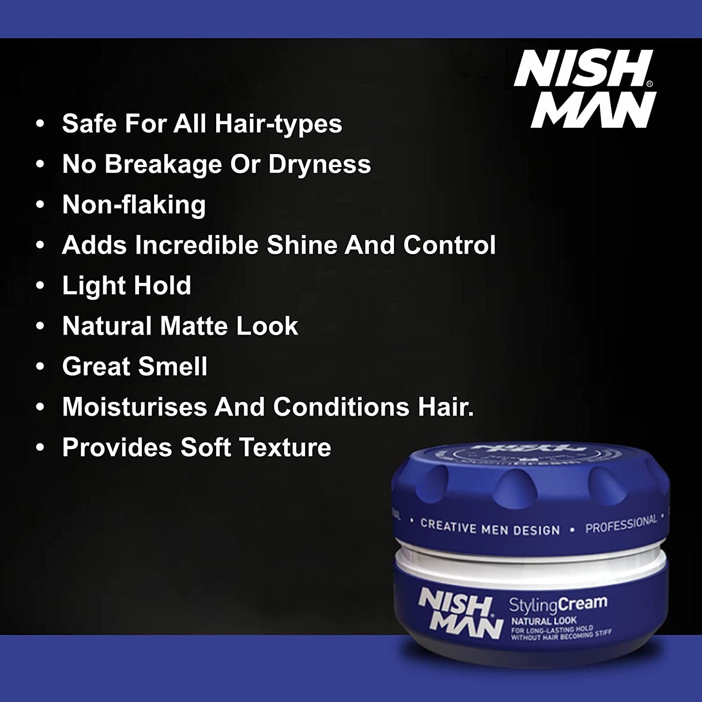 Nishman Hair Styling Cream 05 Wax 150 ml