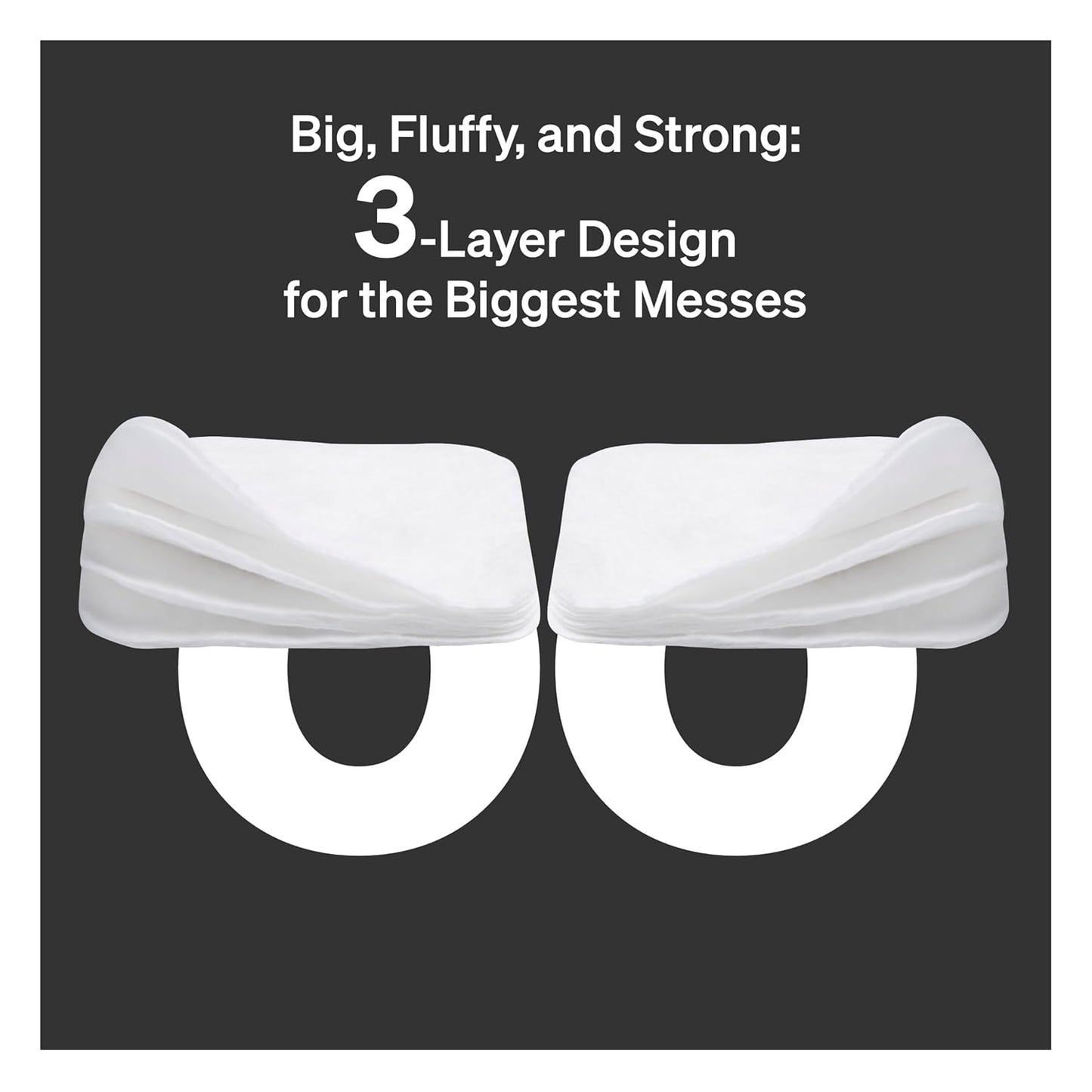 Baby Cotton Pads - Ultra Soft 100% Organic Diaper Change Pads | 360 Count, Lint-Free, Extra Large for Sensitive Skin