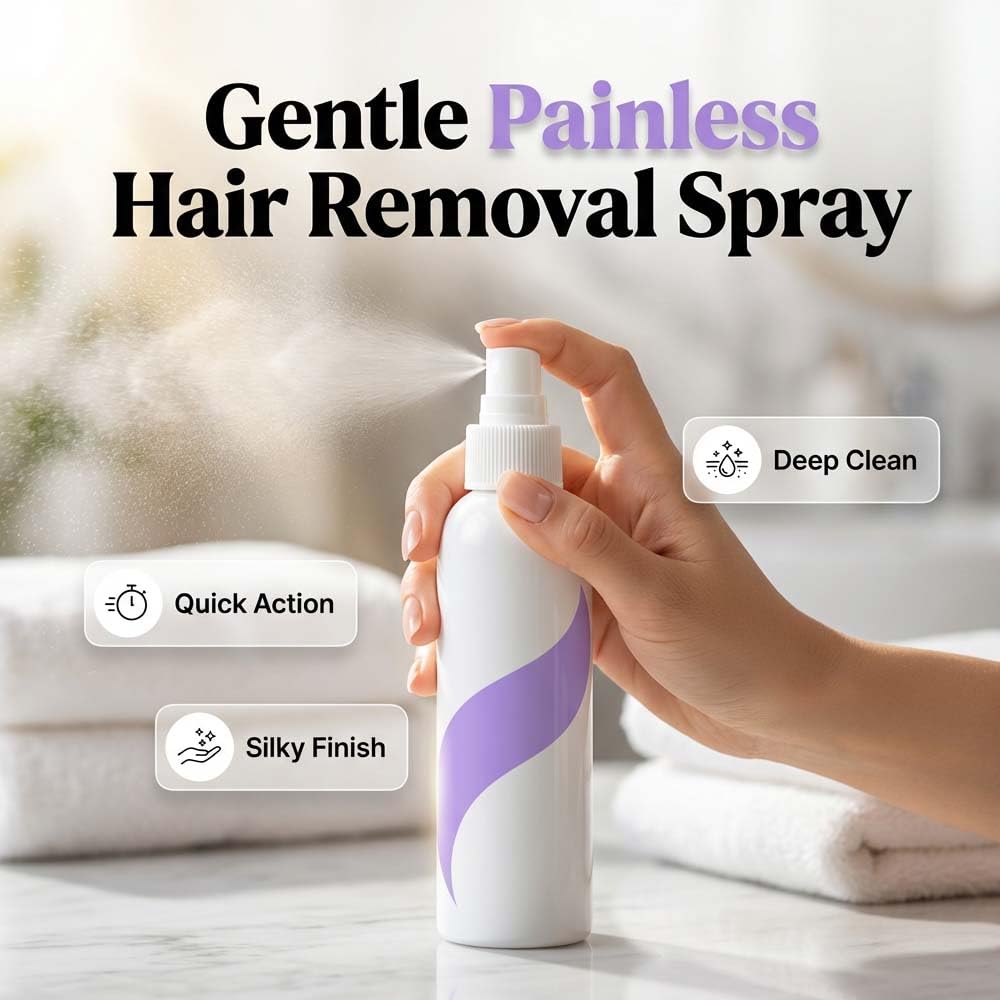 Hair Removal Cream for Women - Bikini & Body Hair Remover, Gentle Facial Hair Removal Cream for Skin, Smooth Cloud Formula (1, Large)