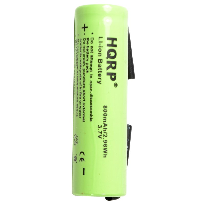 HQRP Battery Compatible with Philips Norelco 3.7V Li-Ion 422203606410 AT880 Shaver Plus Screwdriver and Cleaning Brush