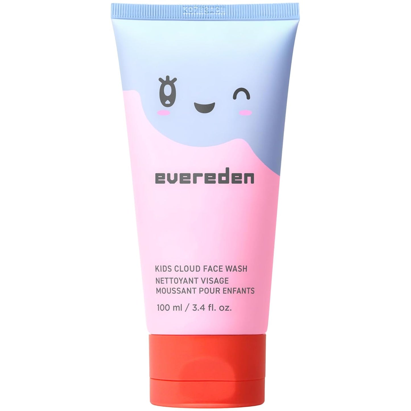 Kids Cloud Face Wash - Tropical Sorbet | Creamy, Non-Toxic Formula for Sensitive Skin | 3.4 fl oz
