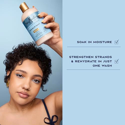 SheaMoisture Manuka Honey & Yogurt Shampoo - Hydrate & Repair 13 oz