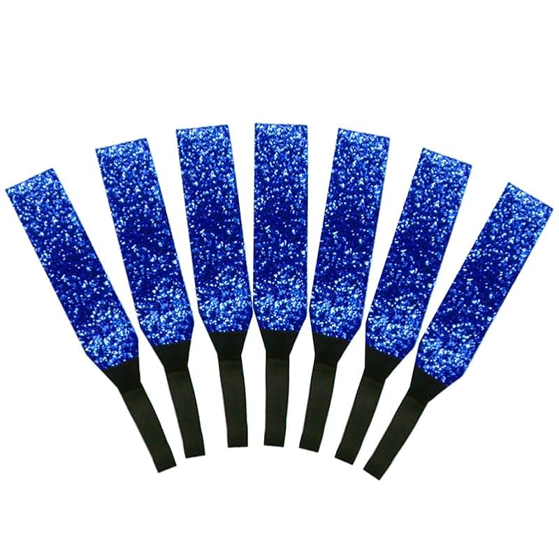 7pcs Sparkly Elastic Hair Bands for Women – Vibrant Headwear
