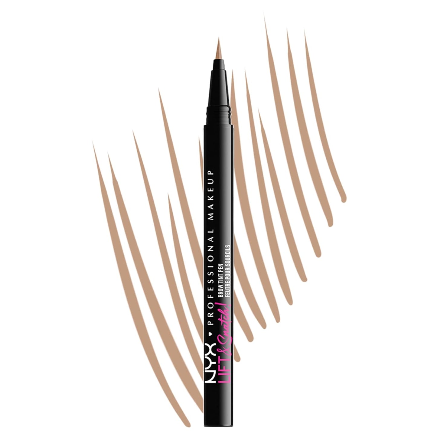 NYX Eyebrow Tint Pen - Lift & Snatch Formula for Defined Brows | Brunette Shade