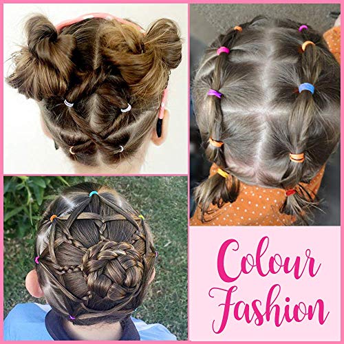 780PCS Hair Accessories Set for Girls & Women - Elastic Bands, Ties, Clips & Ribbons