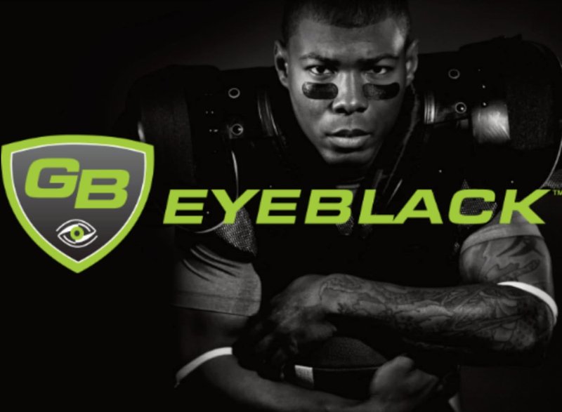 Peel & Stick Athletic Eye Black Stickers - Maryland Glare Blockers for Football & Baseball | 6 Pairs