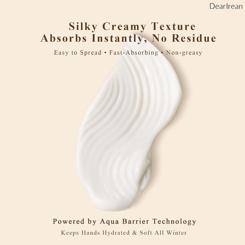 Moisturizing Hand Cream - Natural Scented Lotion for Dry Cracked Skin | Mini Travel Size 1.18 Oz