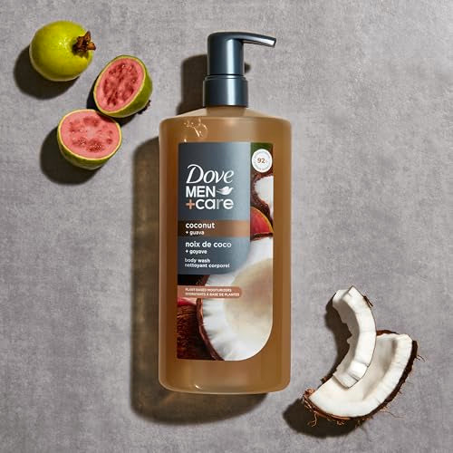 Dove Men+Care Coconut & Guava Moisturizing Body Wash 26 oz