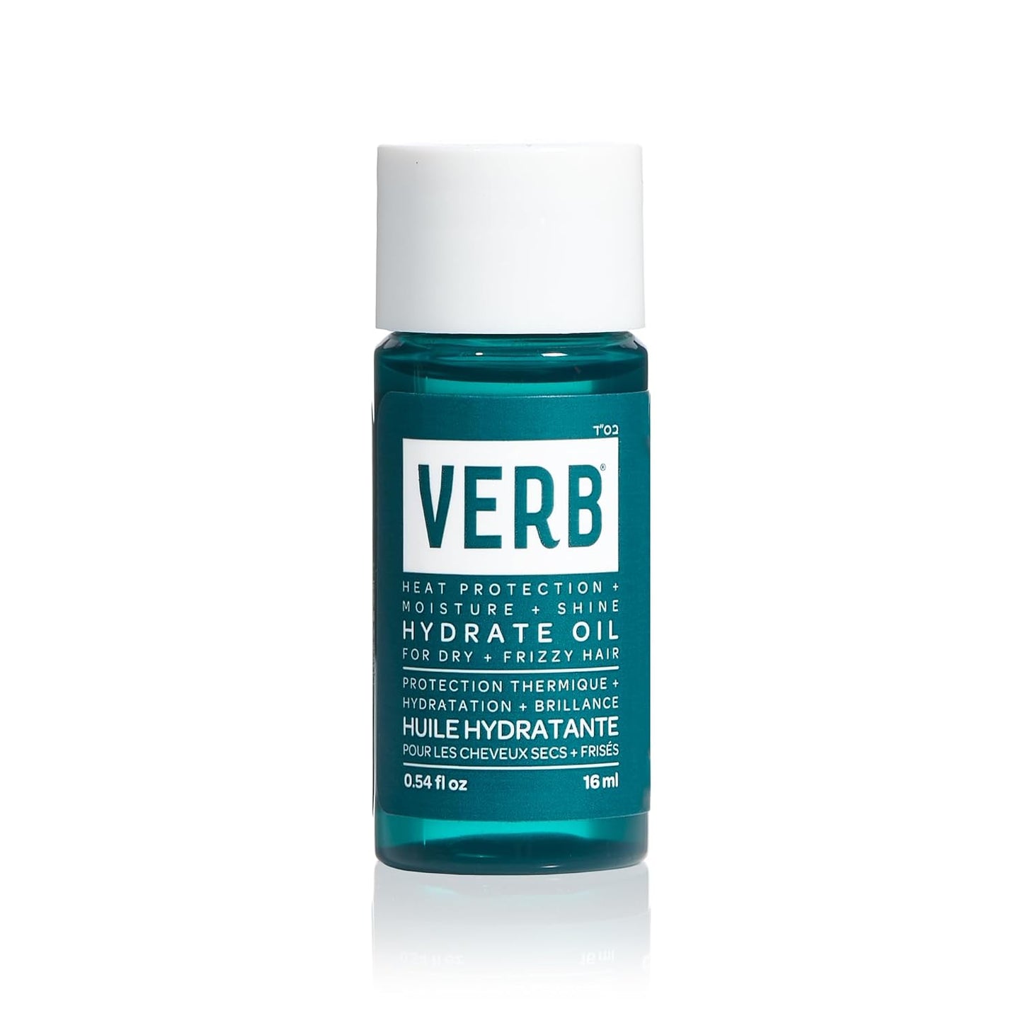 Hydrate Oil for Dry & Frizzy Hair - Moisture, Shine & Heat Protection | Amber + Warm Jasmine Scent