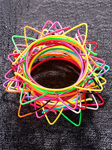 Chuangdi Cat Ears Headbands - Charming Color, 48-Piece Bulk Pack