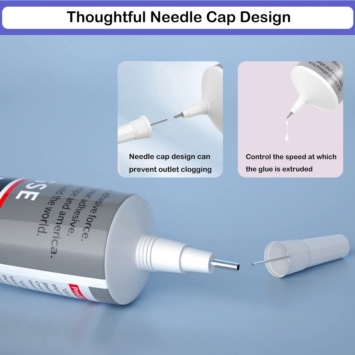 B7000 Adhesive Rhinestone Glue - 2PCS 110ml for Jewelry, Crafts & Nail Art | Includes Dotting Pens & Tweezers