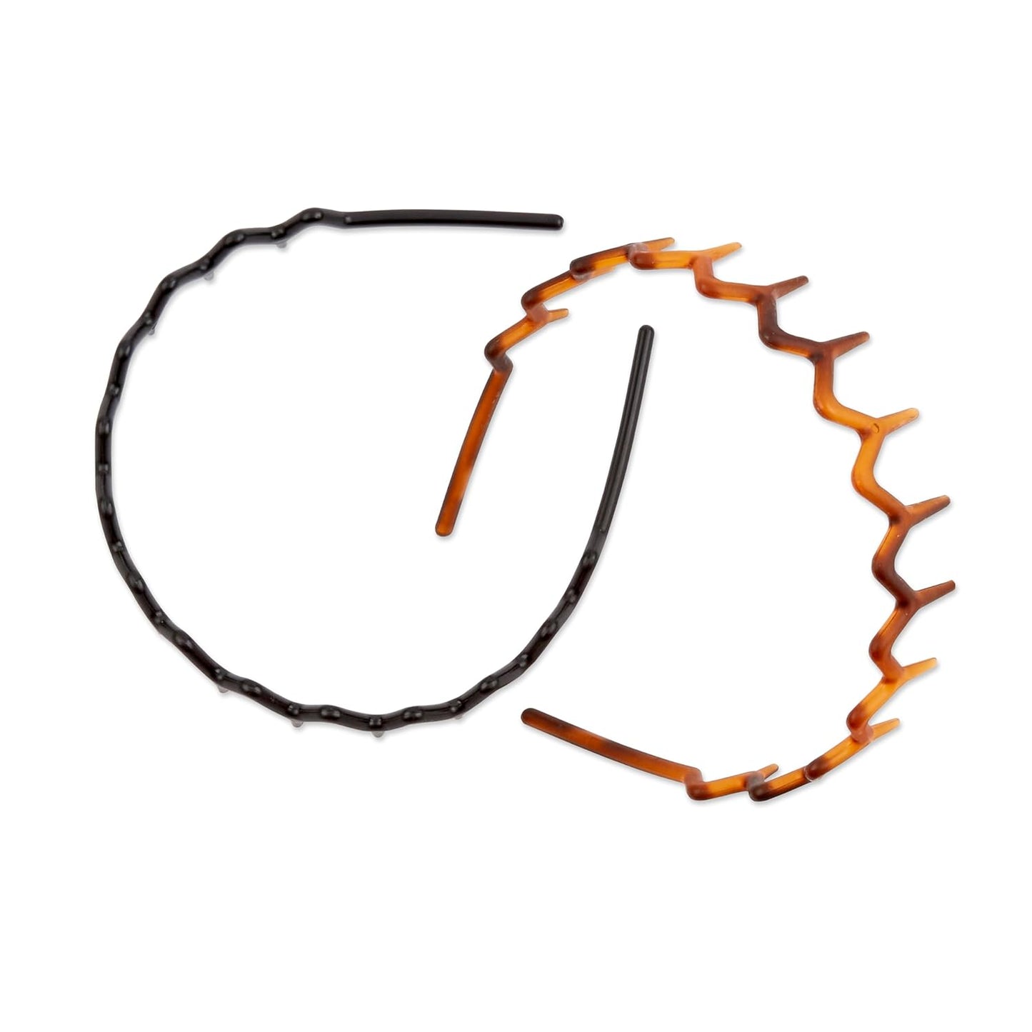 Effortless Beauty Headbands - 1-Inch Wide, 2-Pack | Comfortable & Stylish Hair Accessories