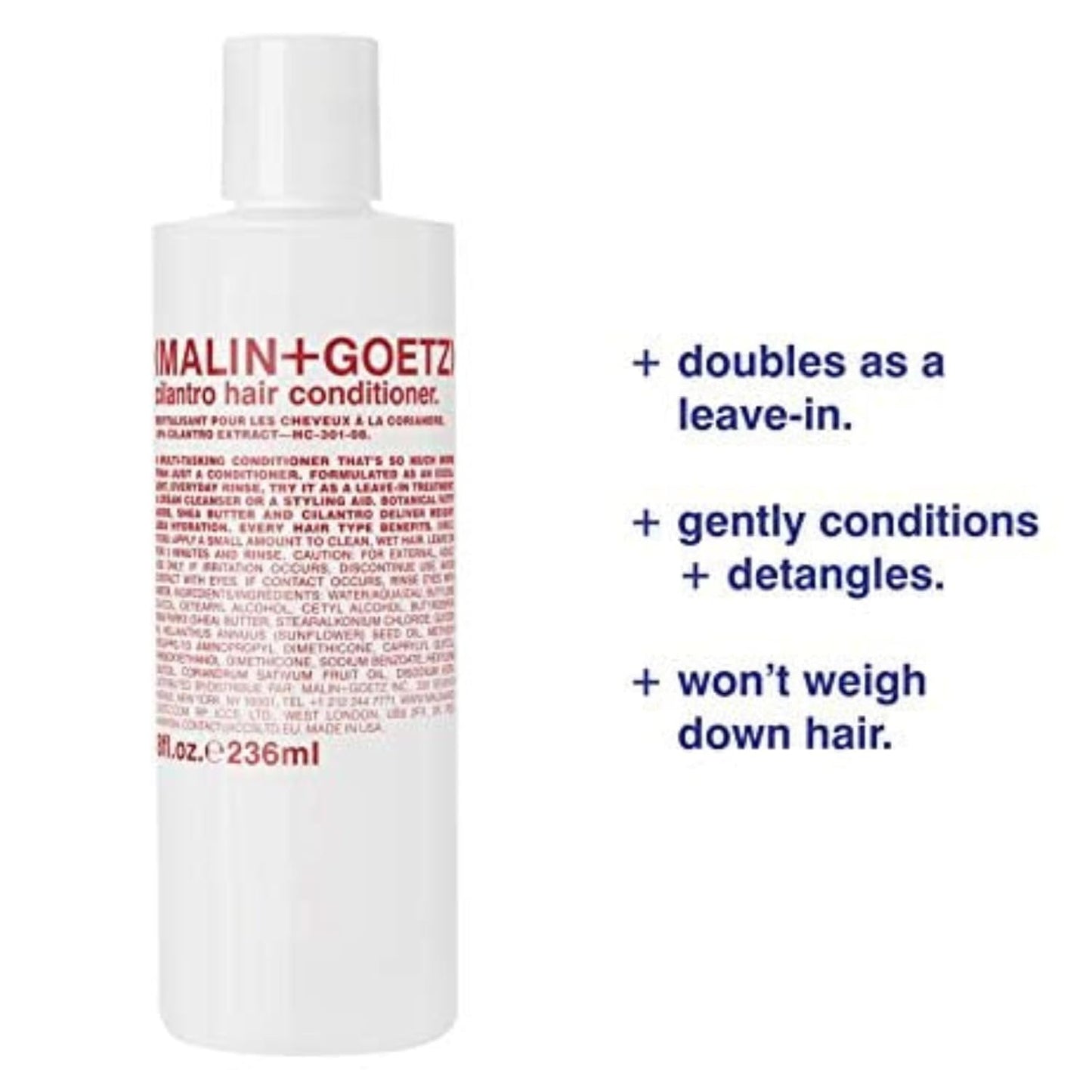 Cilantro Hair Conditioner - Hydrating Vegan Formula with Shea Butter & Fatty Acids | 8 oz/16 oz/Refill