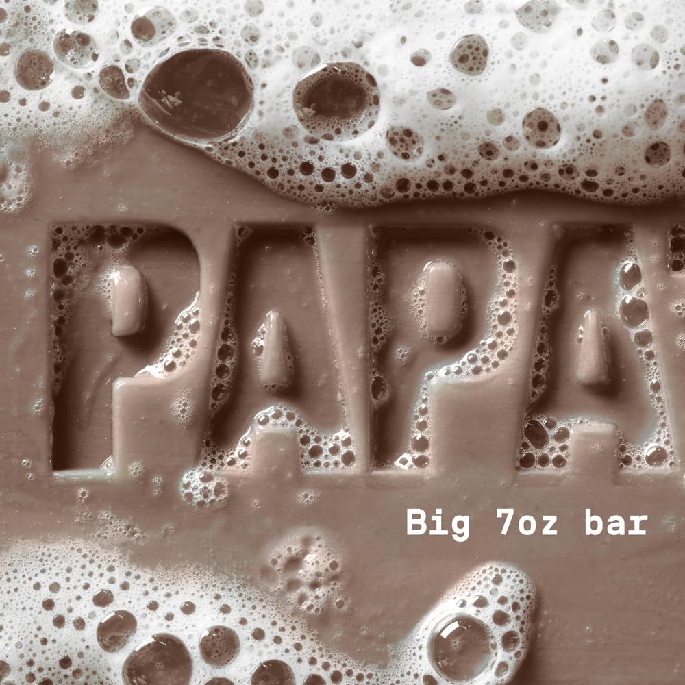 PAPATUI by Dwayne Johnson Enriching Bar Soap for Men | Hydrating Daily cleanerser | Moisturizes with Mango Butter and Avocado Oil | Lush Coconut | 7oz