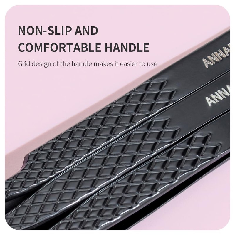 ANNAFRIS Lash Tweezers for Eyelash Extensions,Precision Fiber Tip for Volume Eyelash Extensions,Lash Extension Tweezers for Easy Application and Removal-A10