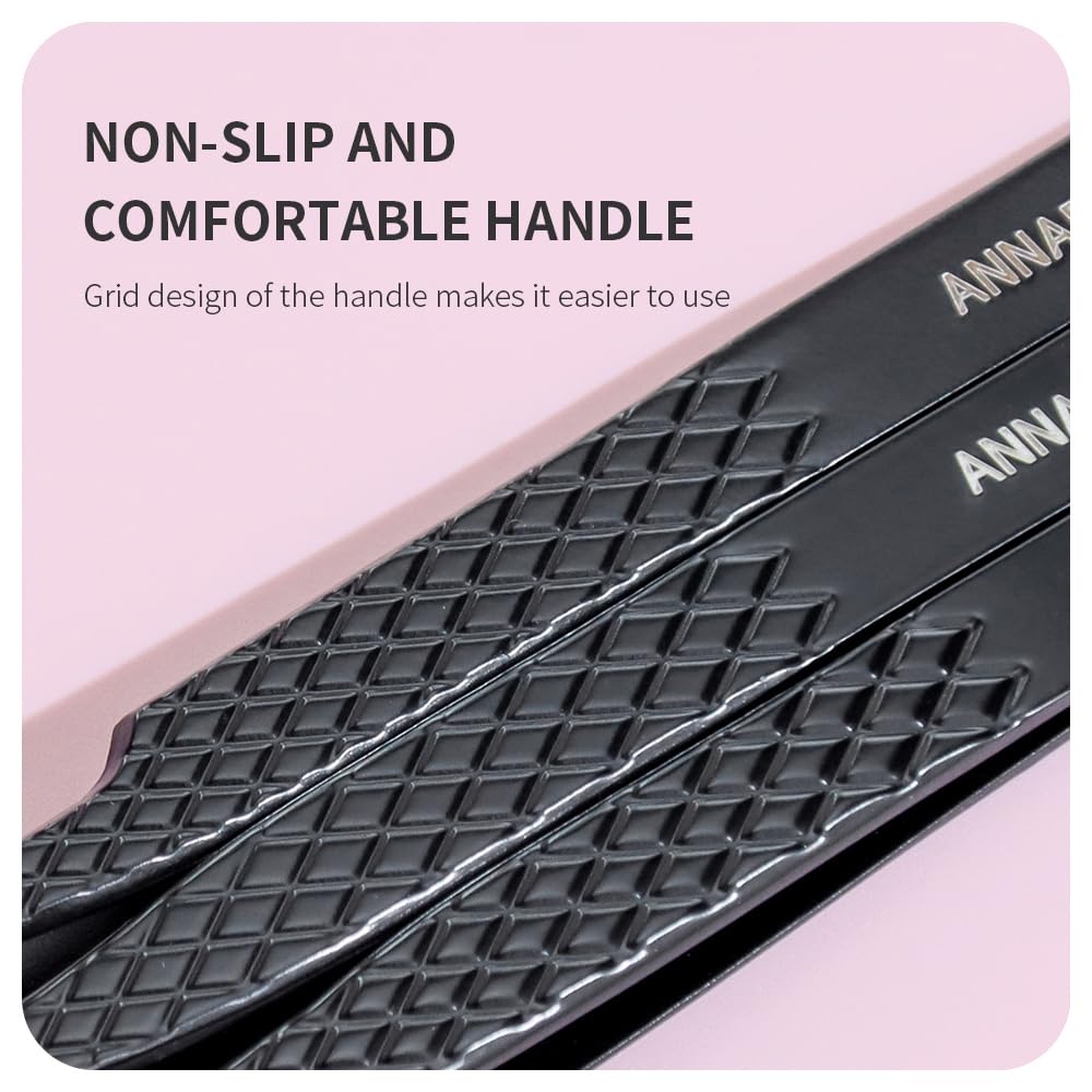 ANNAFRIS Lash Tweezers for Eyelash Extensions,Precision Fiber Tip for Volume Eyelash Extensions,Lash Extension Tweezers for Easy Application and Removal-A04+07+10