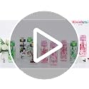 Wooshwa Tritan Kids Water Bottle 18.6 Oz Leakproof with Straw