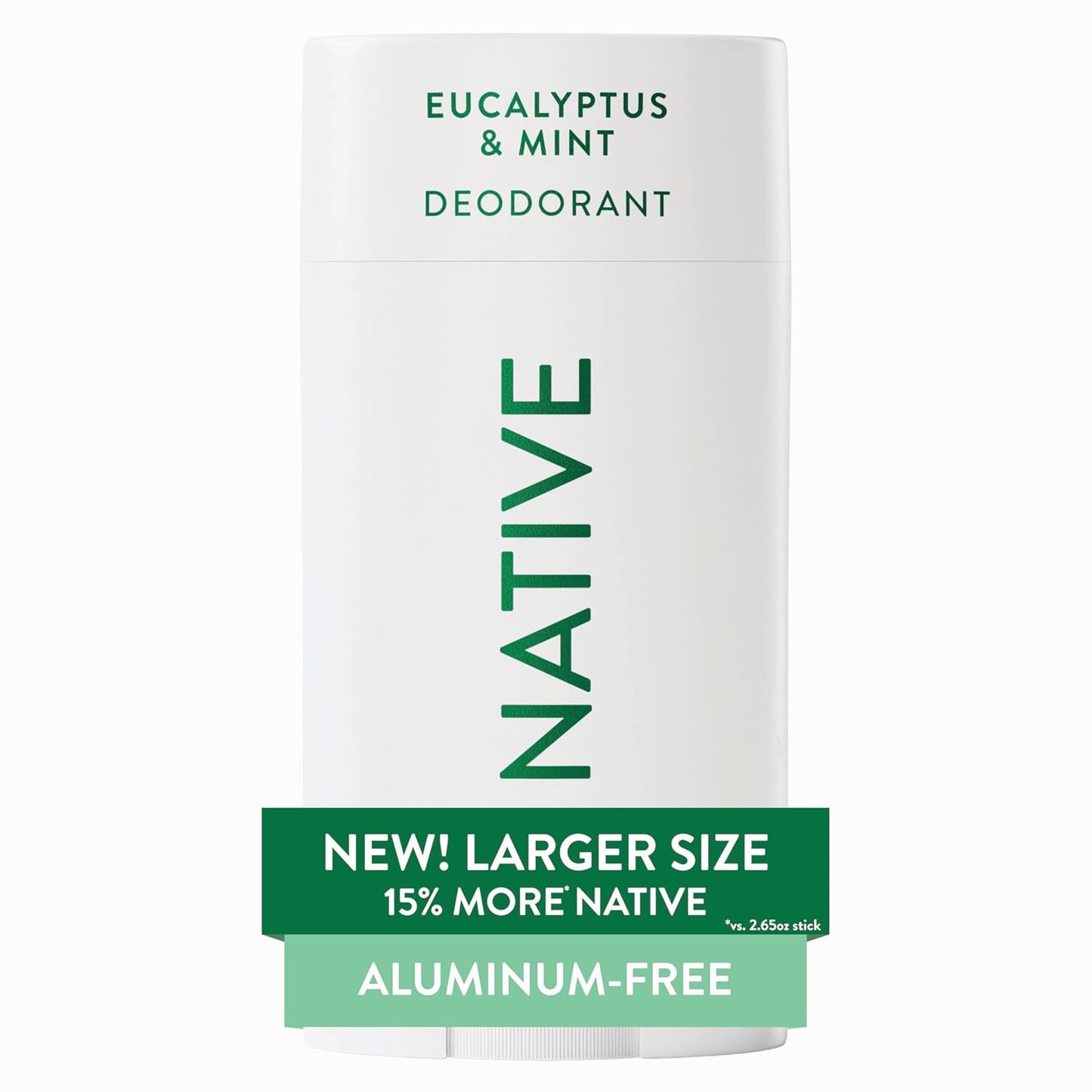 Aluminum-Free Deodorant Stick - Honey & White Oak | 72-Hour Odor Control, 3.1 oz for Men & Women