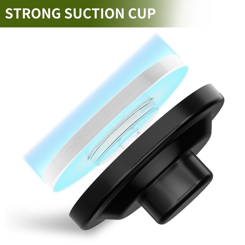 DELITON Suction Razor Holder for Shower Wall, Powerful Suction Hooks for Towel, Loofah, Razor, Reusable Shower Hooks for Bathroom Kitchen