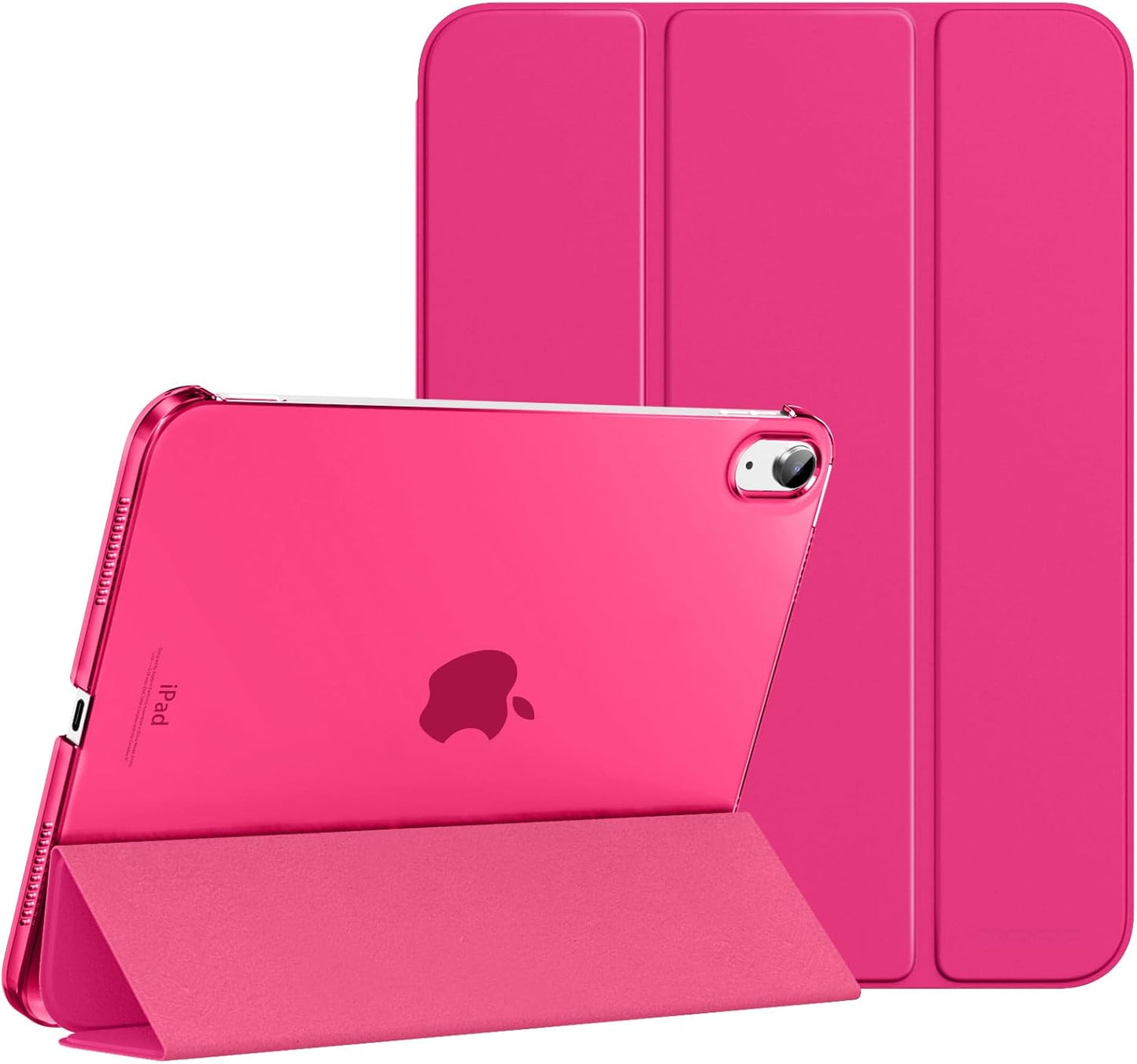 iPad 11th & 10th Generation Case - Slim Hard PC Translucent Back Cover | Navy Blue, Auto Wake/Sleep Support