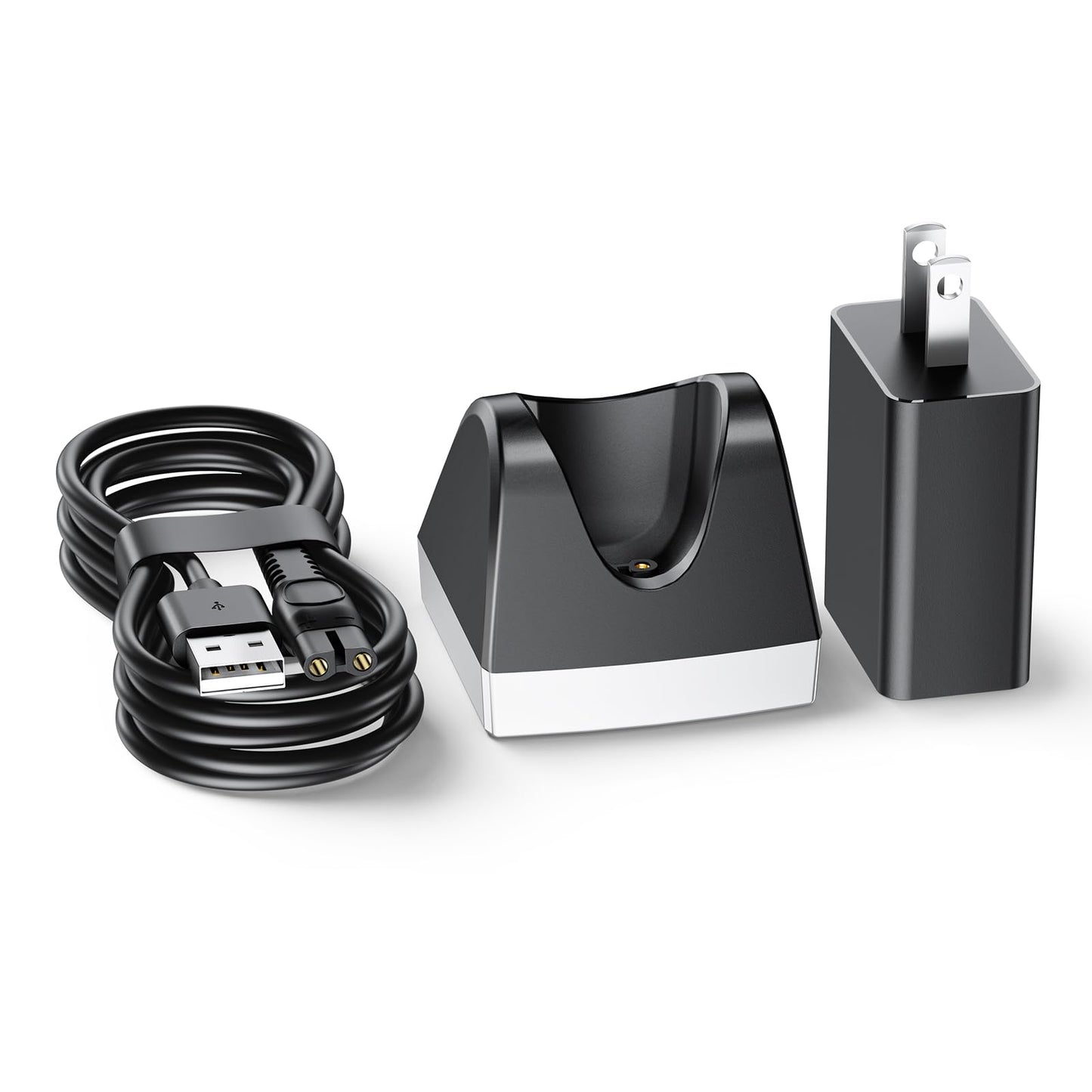 Chargeing Stand Compatible with Philips OneBlade 360 Shaver - Norelco Oneblade QP2724 QP2834 - Charging Base for Norelco One Blade 360 Power Dock Black