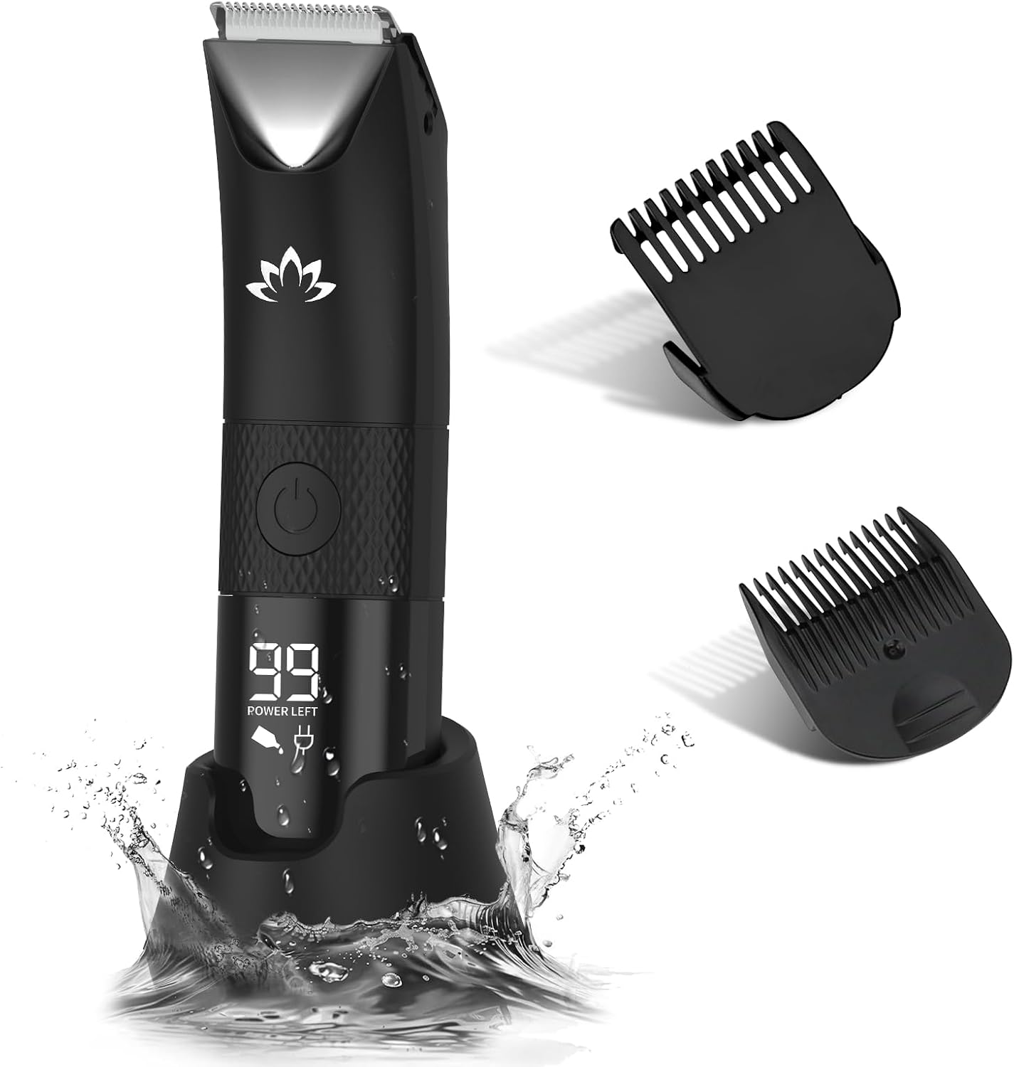 Cordless Hair Clippers for Men - Professional Grooming Kit with Foil Blade Shaver & Zero Gapped Trimmer | Perfect Gift for Him