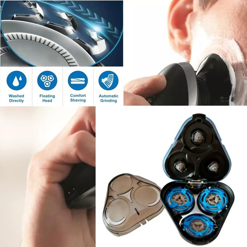 [1 Pack]Replacement Blades Compatible with Philips Norelco 5000X Replacement Heads,for Philips Norelco 5000X Series Shavers, Fits X5000,X5001,X5101,X5009,X5102,X5002,X5003,X5005 Etc Models