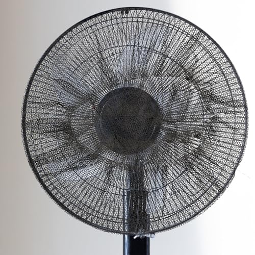 NUOBESTY 6-Pack Child Safety Fan Covers, 16-Inch Mesh Protective Netting