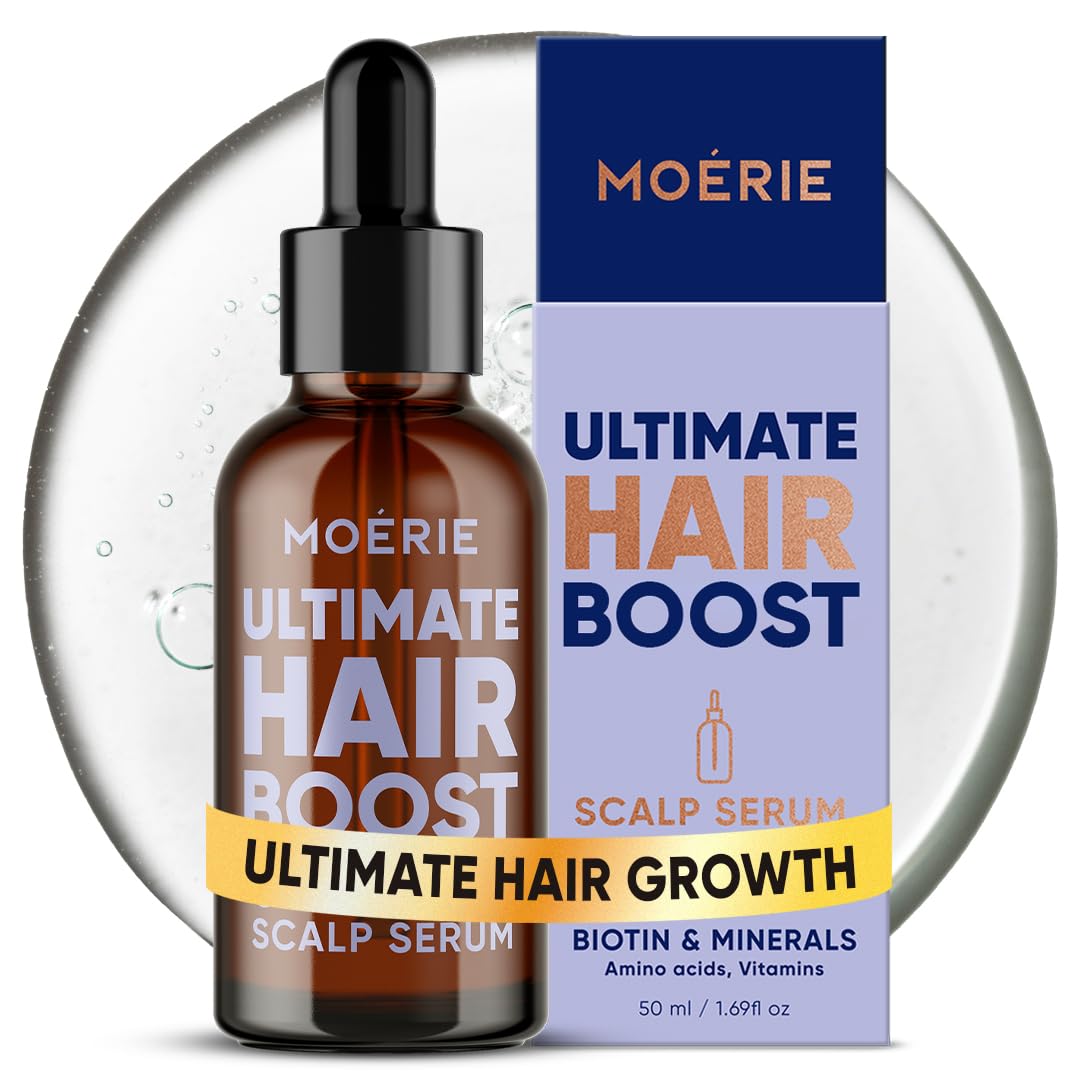 Ultimate Hair Growth Serum - Natural Hair Regrowth & Thickening Treatment for Women - 1.69 fl oz / 50 ml