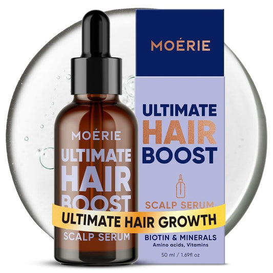 Ultimate Hair Growth Serum - Natural Hair Regrowth & Thickening Treatment for Women - 1.69 fl oz / 50 ml