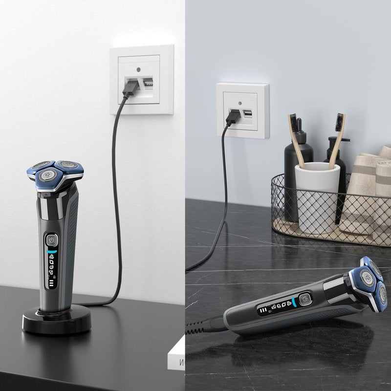Charger Stand Compatible with Philips Norelco Shaver S7887/82 S5880/81 S5884/82 S5887/83 S7885/85 S7886/84 S7889/91 S9606/80 S8696/86 S8692/83 XP9204/85 XP9201/88 XP9203/81 XP9200/82 X9000/90