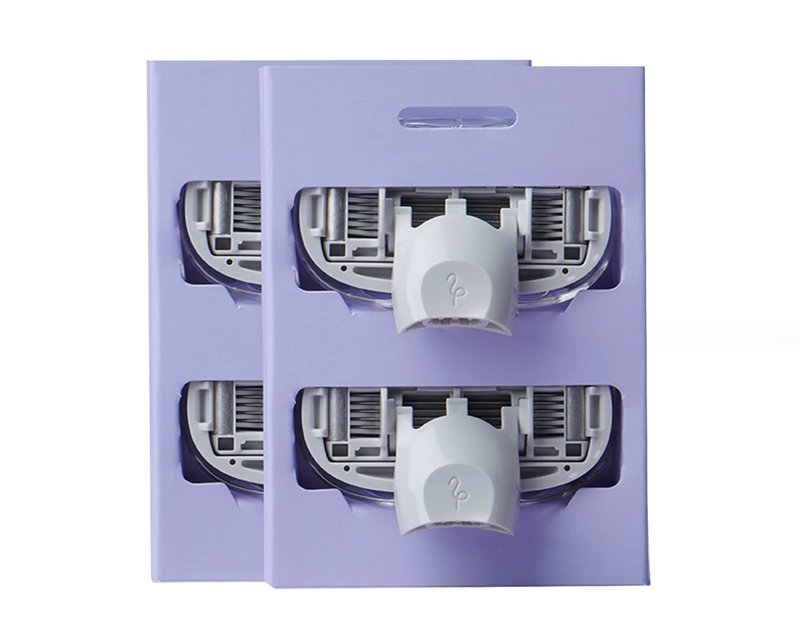 margaret Flamingo 5-blade Razor Replacement Blade Cartridge (4 Cartridges)
