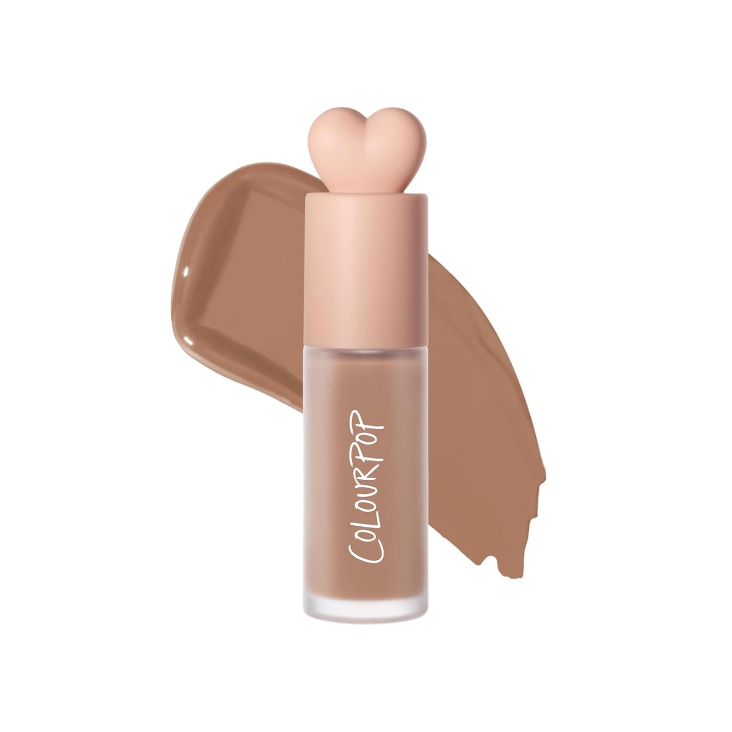 ColourPop Liquid Bronzer - Buildable Lightweight Face Contour | Hydrating Formula with Squalane & Vitamin E - Cool Toned Deep Bronze (0.27 oz)