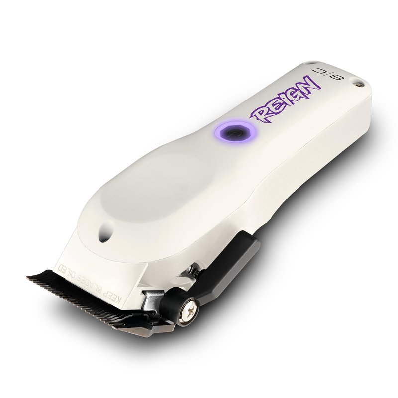 Stylecraft Reign Professional Hair Clipper with Brushless Motor, USB-C Rechargeable, Black Diamond Echo Taper Blade