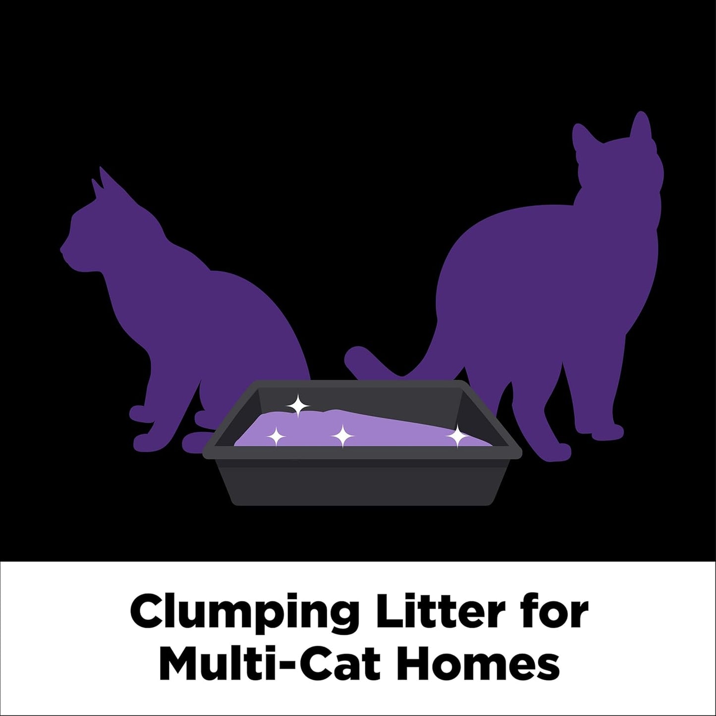 ARM & HAMMER Clump & Seal SLIDE Platinum Cat Litter - Easy Clean, 14-Day Odor Control, 37 lbs