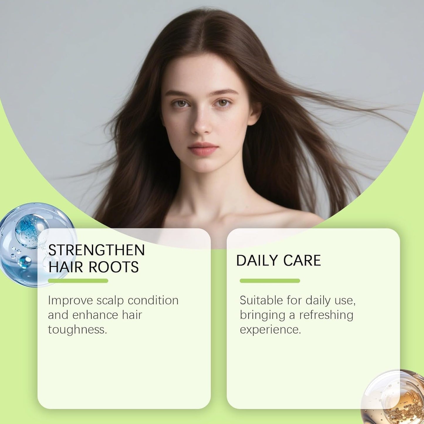 Hair Regrowth System - Advanced Ginseng & Peppermint Oil Formula for Fuller, Thicker Hair | Unisex