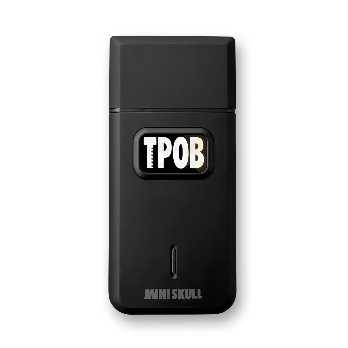 TPOB Mini Skull Single Shaver Compact Design that can fit in Your Pocket with a Turbo Charged Motor, Perfect for Both Professional and at-Home use (Black)