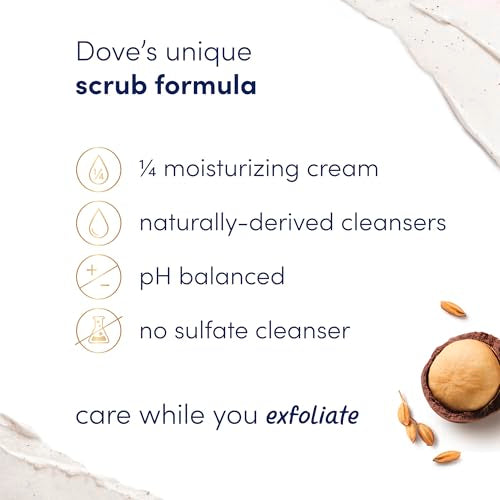 Dove FIFA World Cup 2026 Limited Edition Moisturizing Body Scrub ? Palo Santo & Sage Oil, pH?Balanced Whipped Exfoliator for Hydrated, Radiant Skin, 15 oz