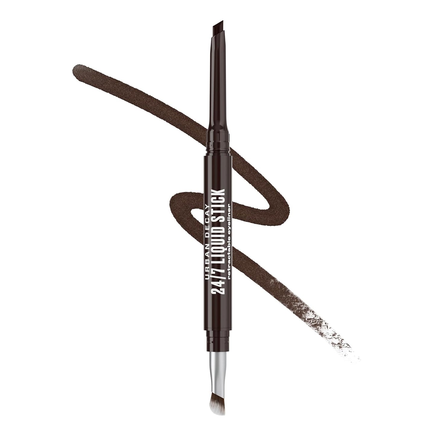 Urban Decay 24/7 Liquid Stick Waterproof Eyeliner - Smudge-Proof, 24HR Wear, Dual-Ended Gel Liner with Brush | 0.012 oz
