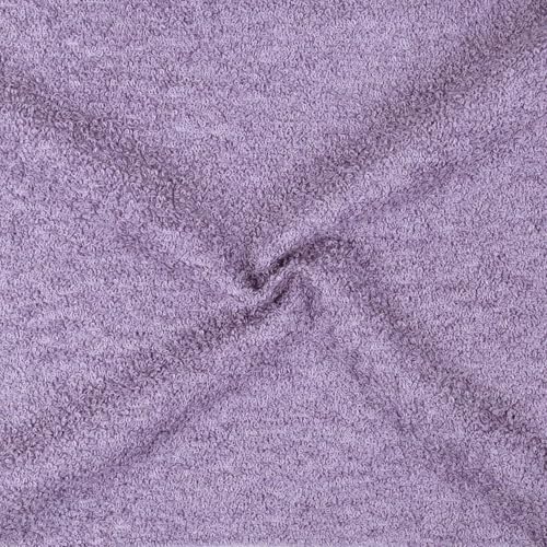 Amazon Basics Lavender Cotton Washcloths, 24-Pack, 12x12 Inches