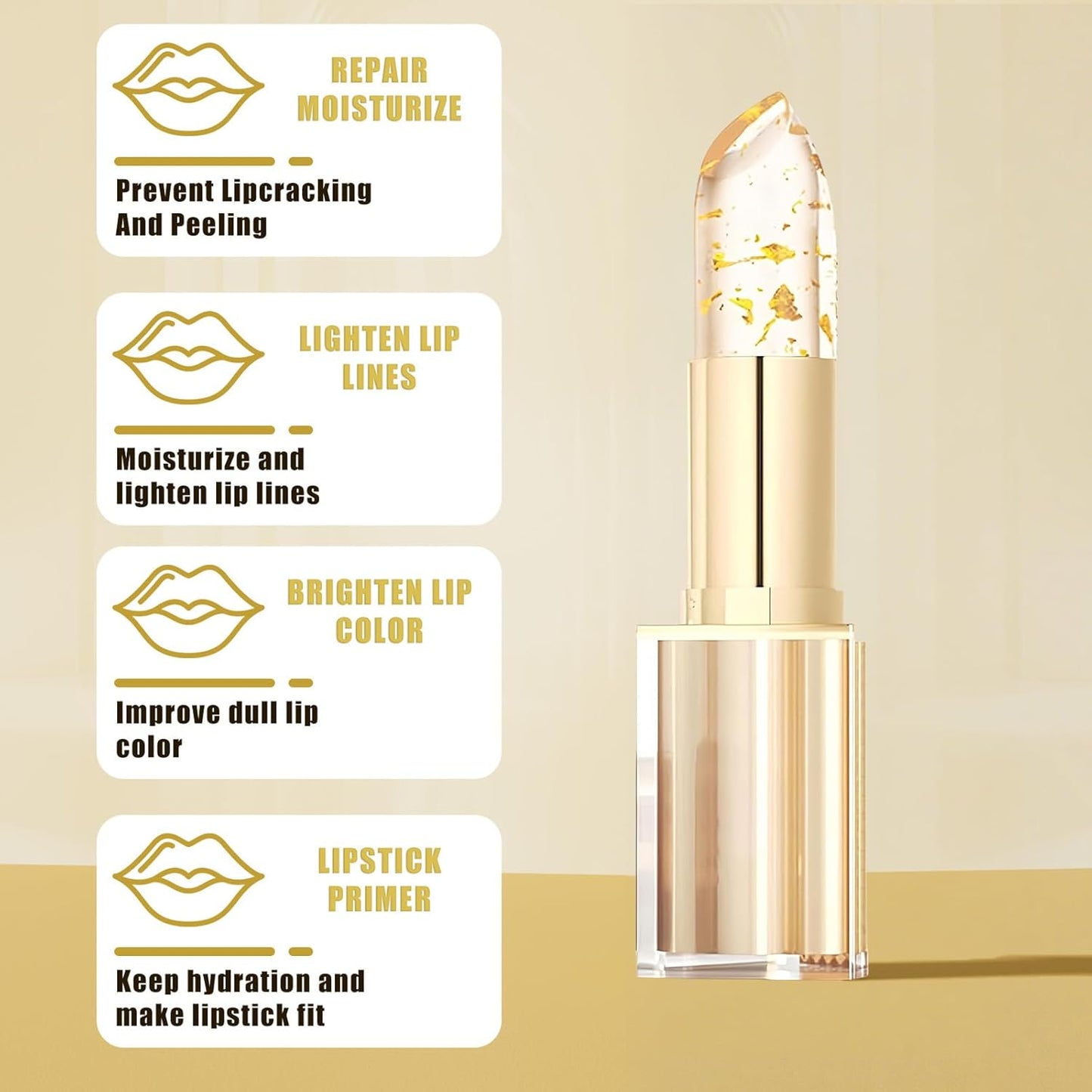 Color Changing Lipstick - PH Adaptive Tinted Balm for Women | Long-Lasting Moisturizing Formula