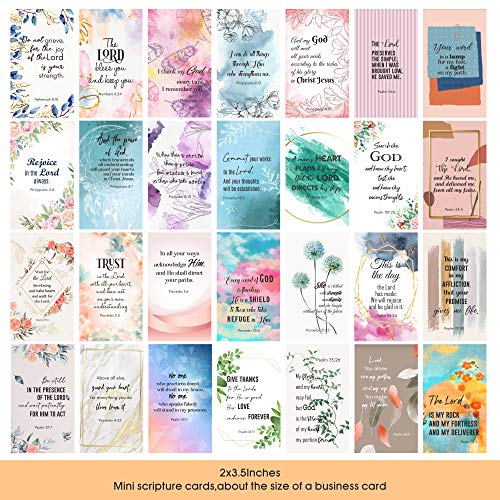 BRYTEFY 100 Inspirational Prayer Cards for Women - Bible Verses
