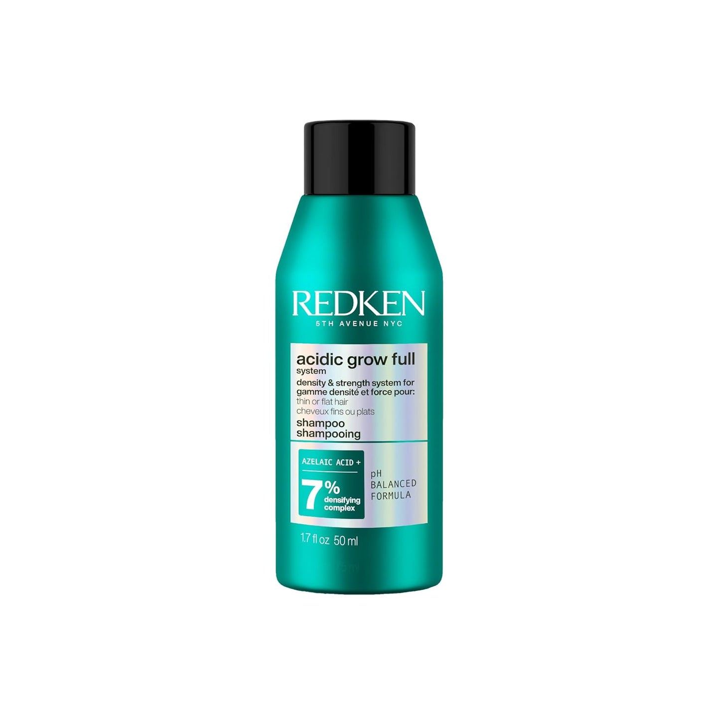 Redken Acidic Grow Full System Densifying Shampoo - Lightweight Formula for Thicker, Fuller Hair | Gentle Cleansing & Scalp Hydration