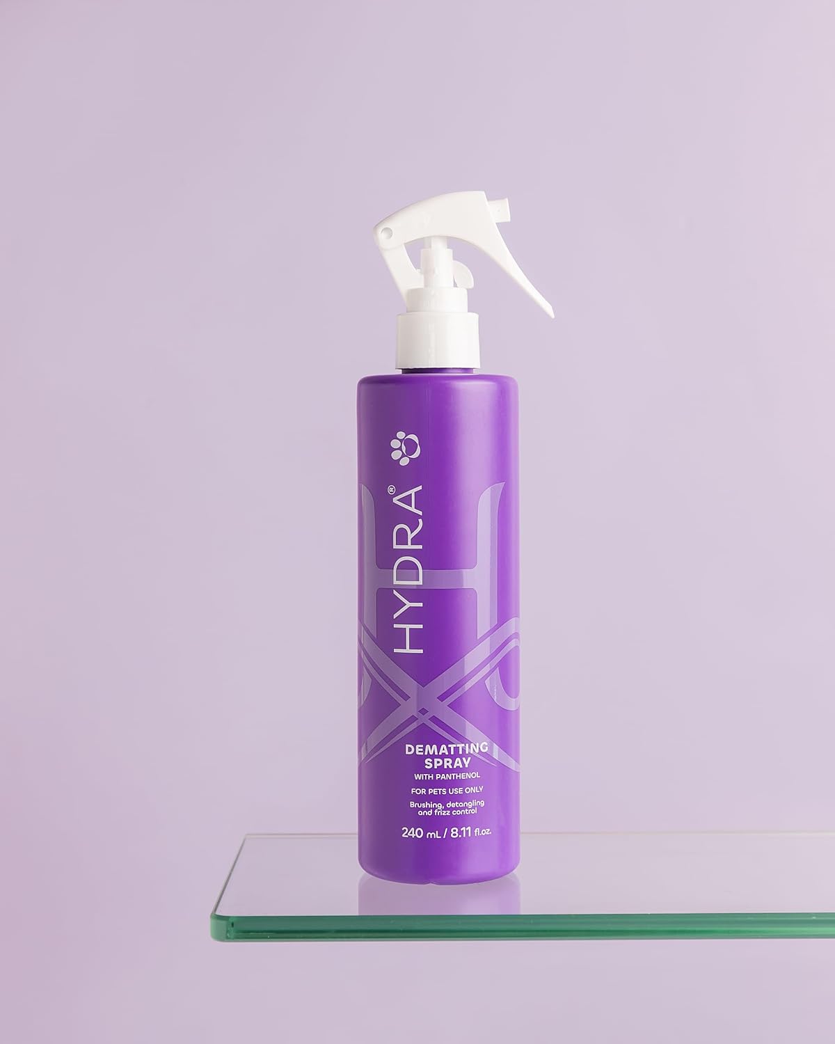 Dog Detangler Spray for Long Coats - Dematting & Finishing Spray for Dogs & Cats | 8.12 oz