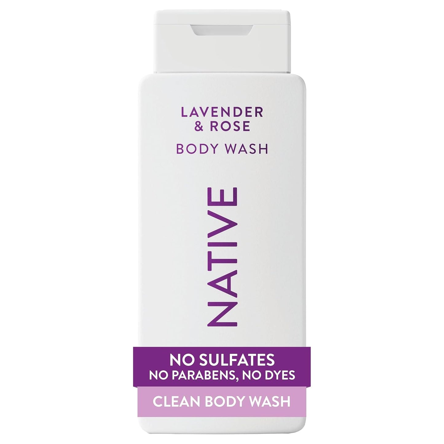 Native Sea Salt & Cedar Body Wash - 24-Hour Refreshing Clean for All Skin Types | 18 oz, Phthalate-Free, Sulfate-Free, Paraben-Free