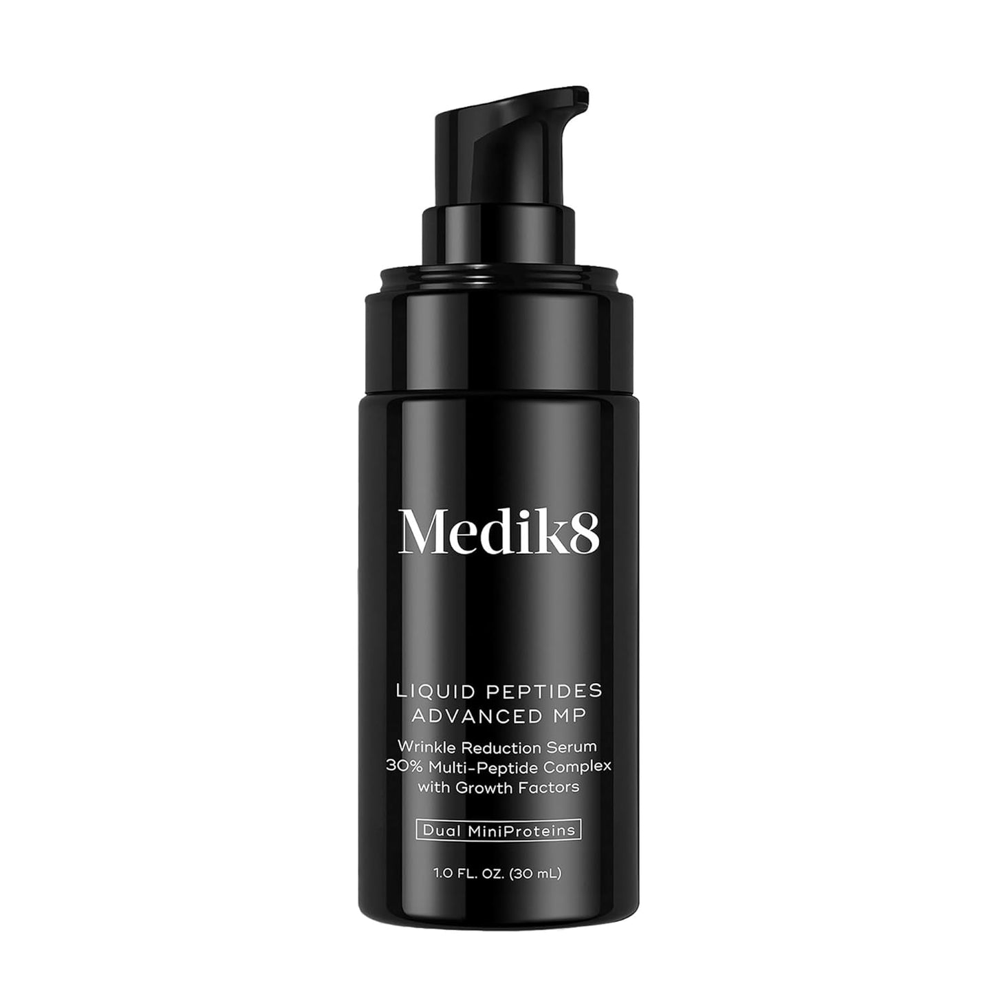 Medik8 Liquid Peptides Face Serum - Anti-Aging Hydrating Formula for All Skin Types | 1.0 oz