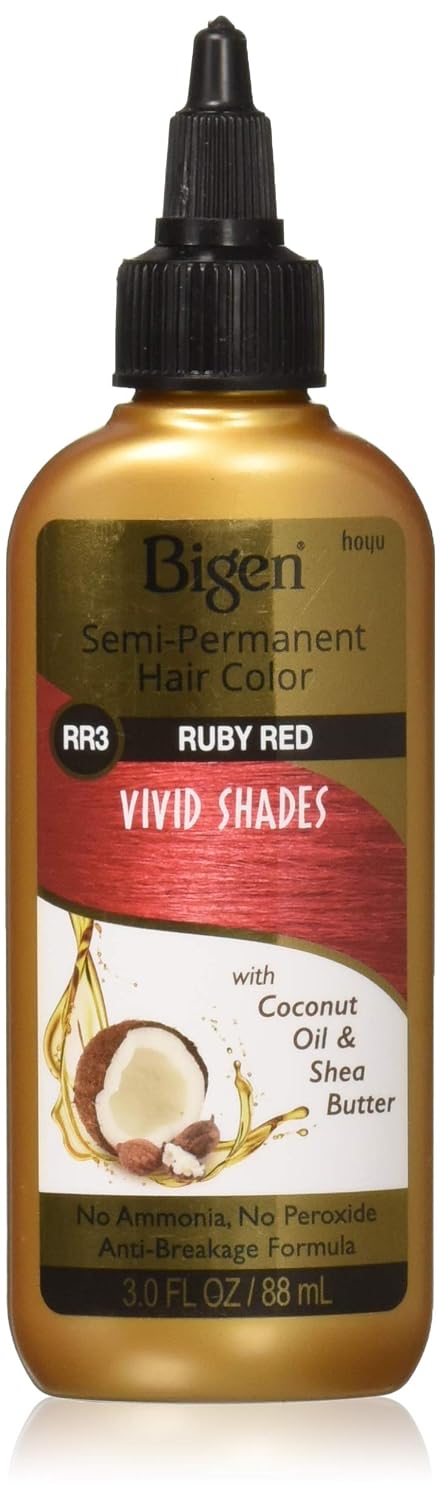 Bigen Semi-Permanent Hair Color - Rich Amber Shade, 3 oz | Long-Lasting Color & Shine