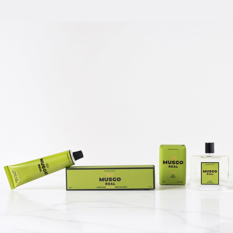 Claus Porto - Musgo Real After Shave Balm Classic Scent | Timeless, Invigorating, Alluring | Citrus, Bergamot, Musk (100mL | 3.4 fl oz)